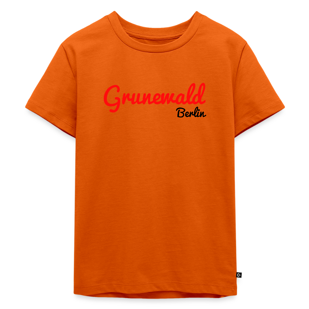 Grunewald Berlin - Kinder Premium T-Shirt - Orange
