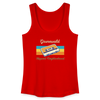 Grunewald Hippest Neighborhood - Frauen Bio Tank Top - Rot