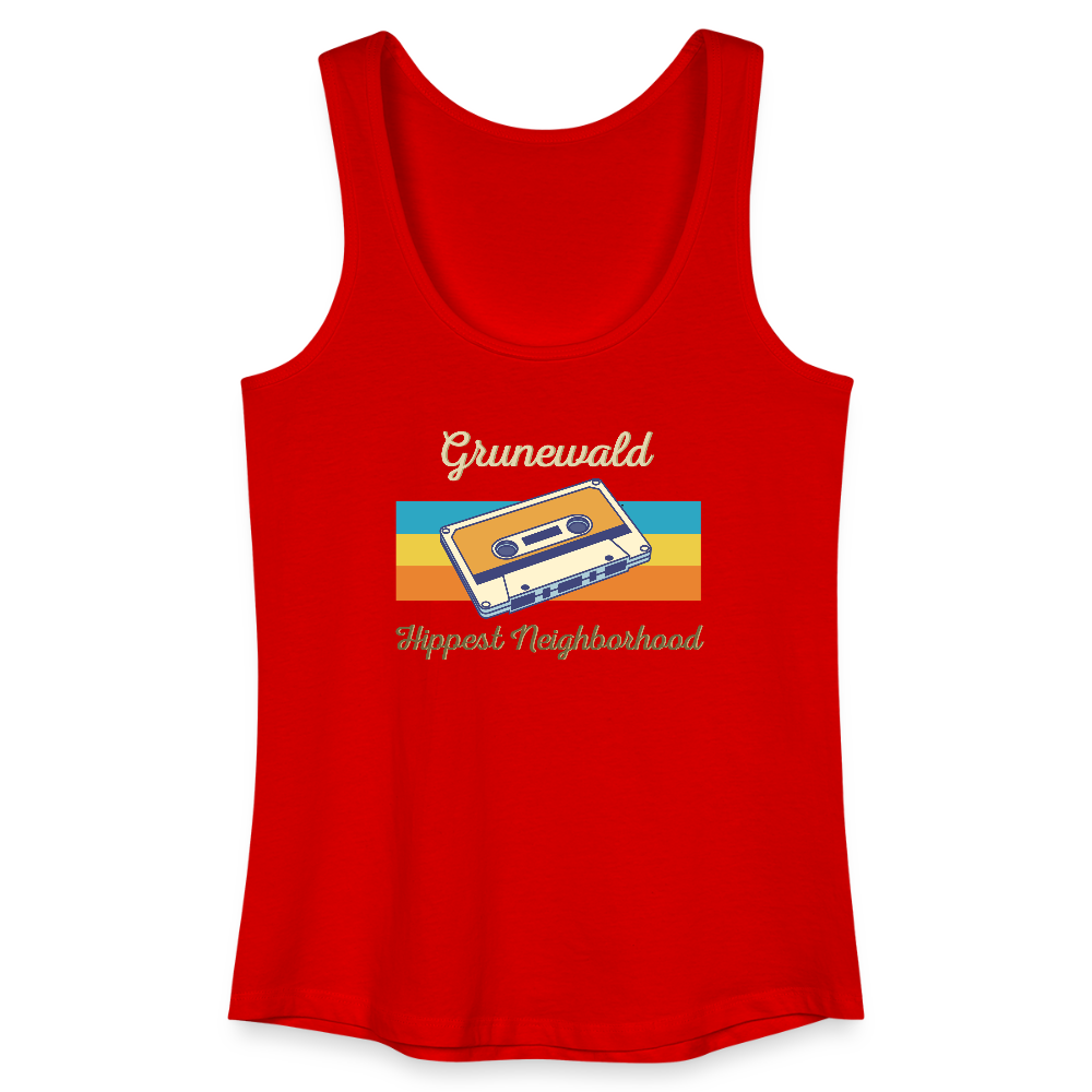 Grunewald Hippest Neighborhood - Frauen Bio Tank Top - Rot