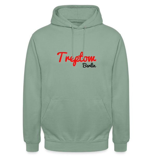 Treptow Berlin - Unisex Hoodie - Graugrün