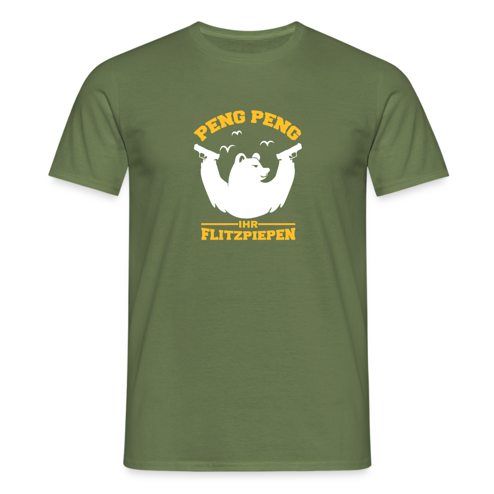 Peng Peng - Männer Premium T-Shirt - Militärgrün