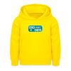 030 statt 0815 - Kinder Hoodie - Gelb