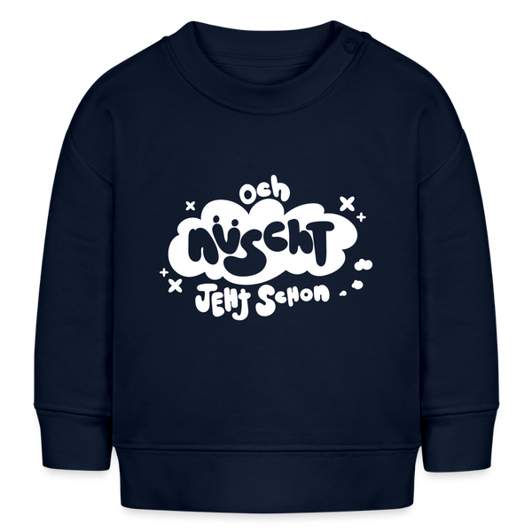 och nüscht jeht schon! - Baby Bio Pullover - Navy