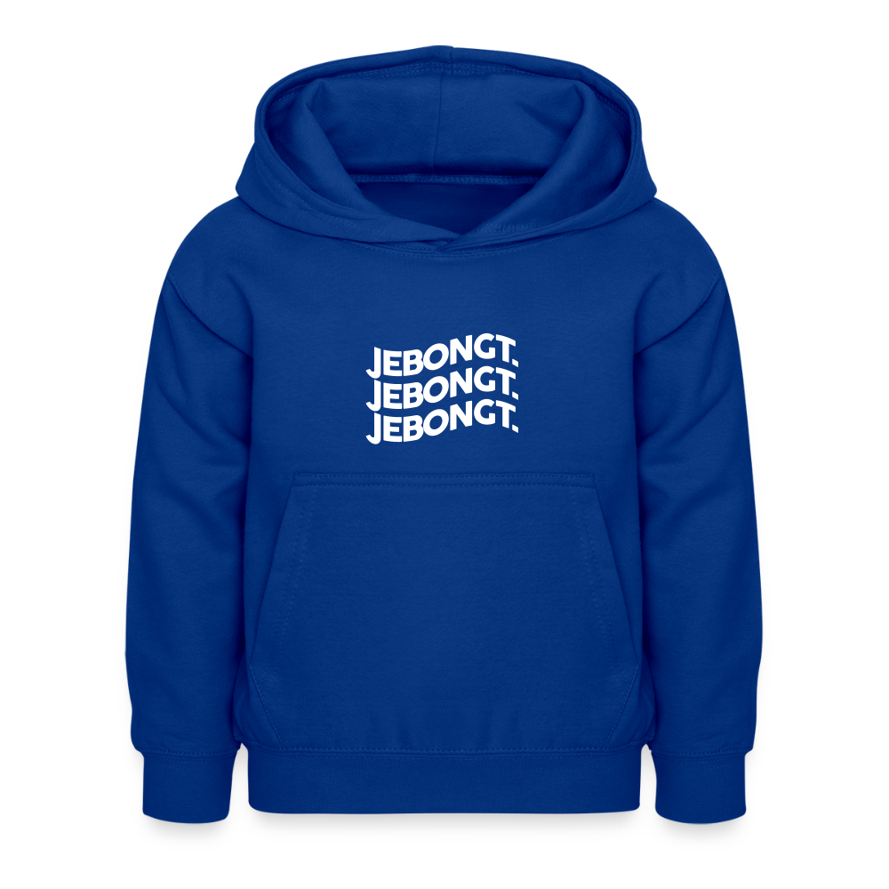 Jebongt! - Kinder Hoodie - Royalblau