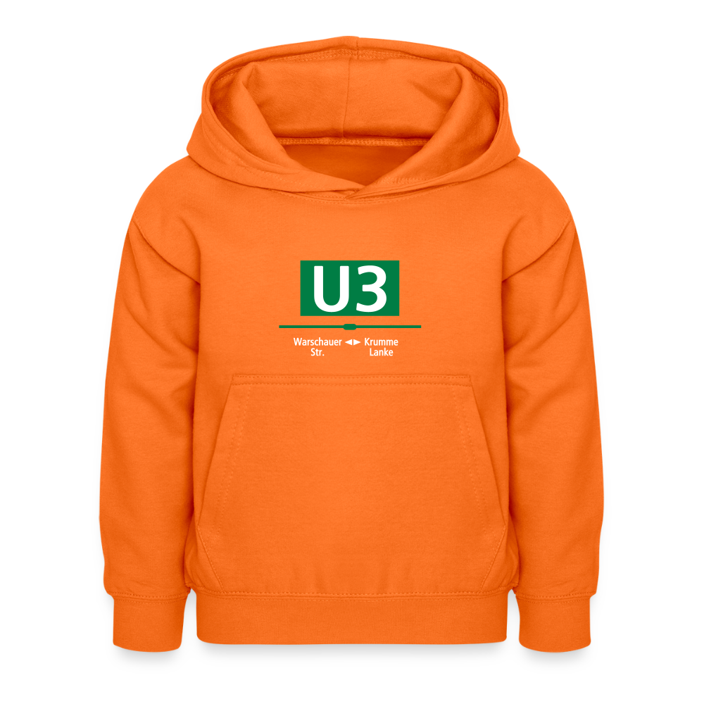 U3 - Kinder Premium Hoodie - Orange