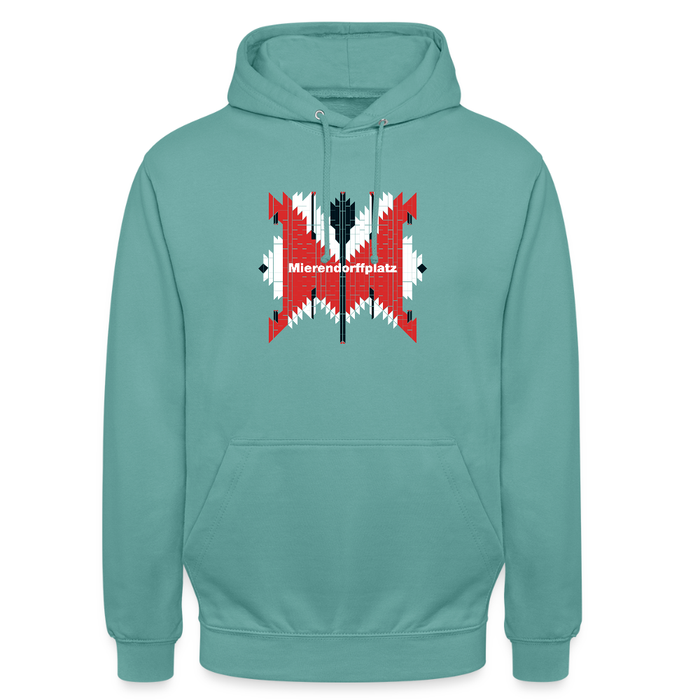Mierendorffplatz - Unisex Hoodie - Pastelltürkis