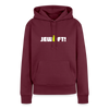 Jewieft! - Frauen Premium Hoodie - Burgunderrot