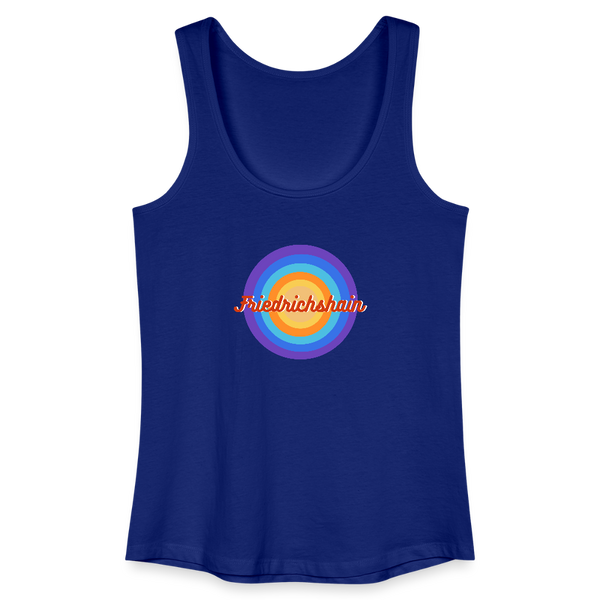 Friedrichshain Retro - Frauen Bio Tank Top - Königsblau