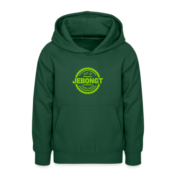 Jebongt Freunde - Teenager Hoodie - Flaschengrün