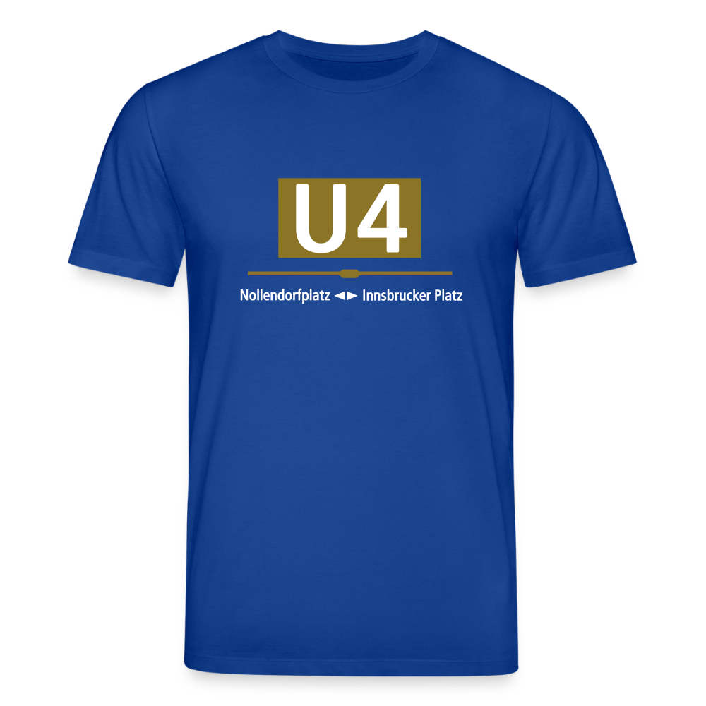 U4 - Unisex Bio T-Shirt - Dunkelblau