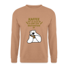 Kaffee motiviert - Unisex Pullover - Mocca