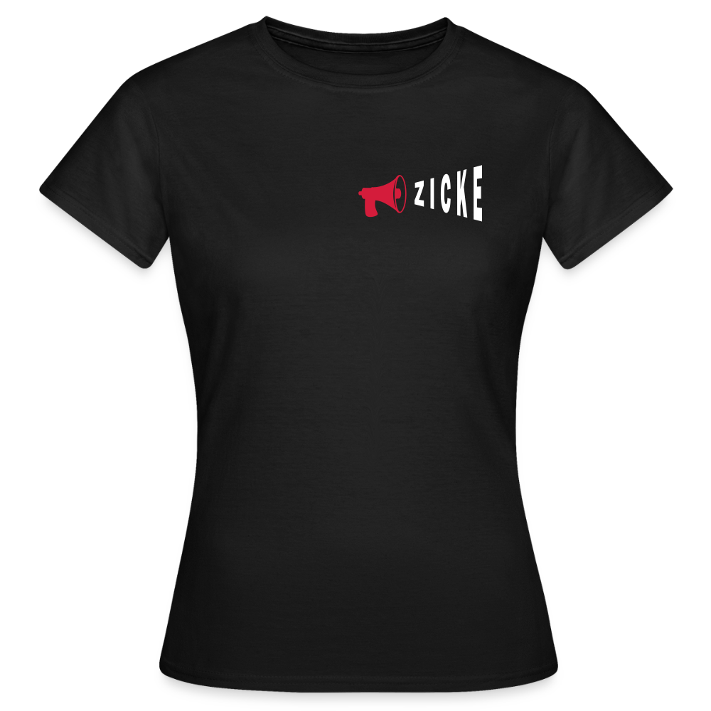 Zicke - Frauen Premium T-Shirt - Schwarz