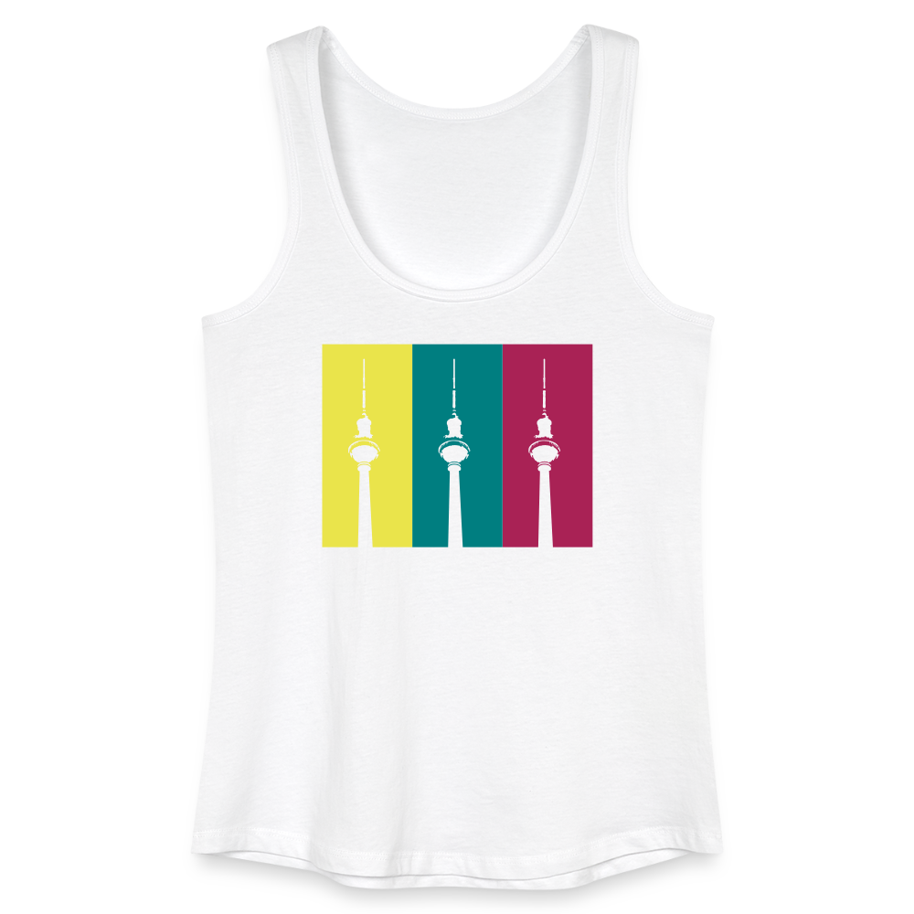 Berlin Retro - Frauen Bio Tank Top - Weiß