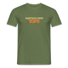 Quatsch keen Tofu! - Männer Premium T-Shirt - Militärgrün