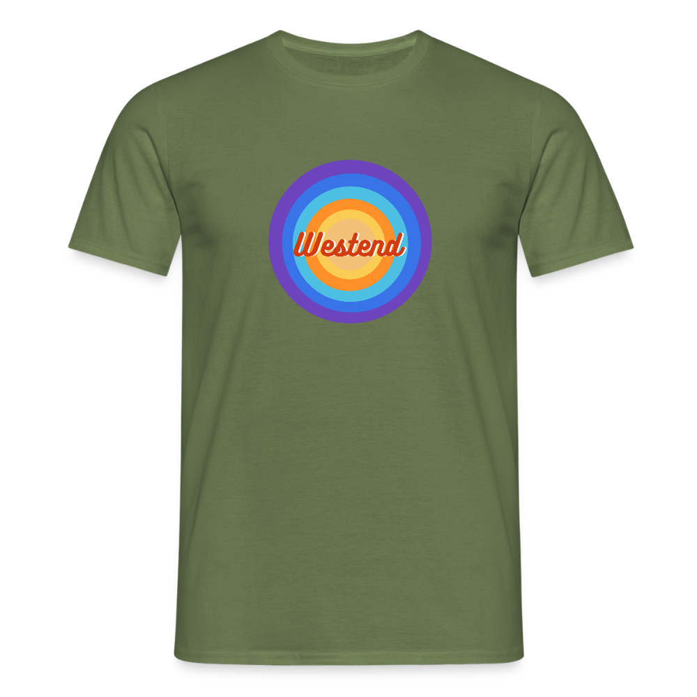 Westend Retro - Männer Premium T-Shirt - Militärgrün