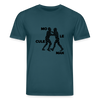 Mo le cule Man - Unisex Bio T-Shirt - Dunkles Petrol