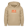 U9 - Kinder Premium Hoodie - Sand