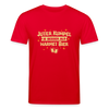 Juter Kumpel ist besser als warmet Bier - Unisex Bio T-Shirt - Rot