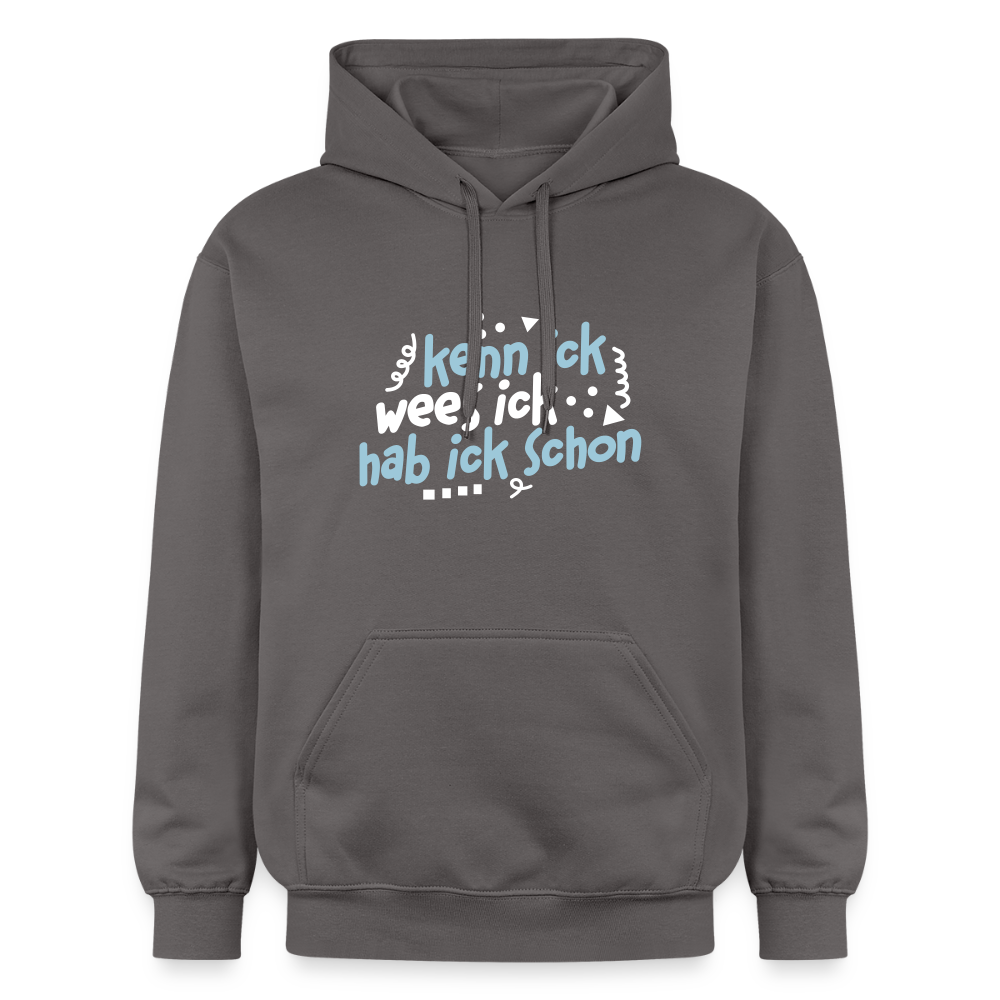 kenn ick wees ick hab ick schon - Hoodie - Dunkelgrau