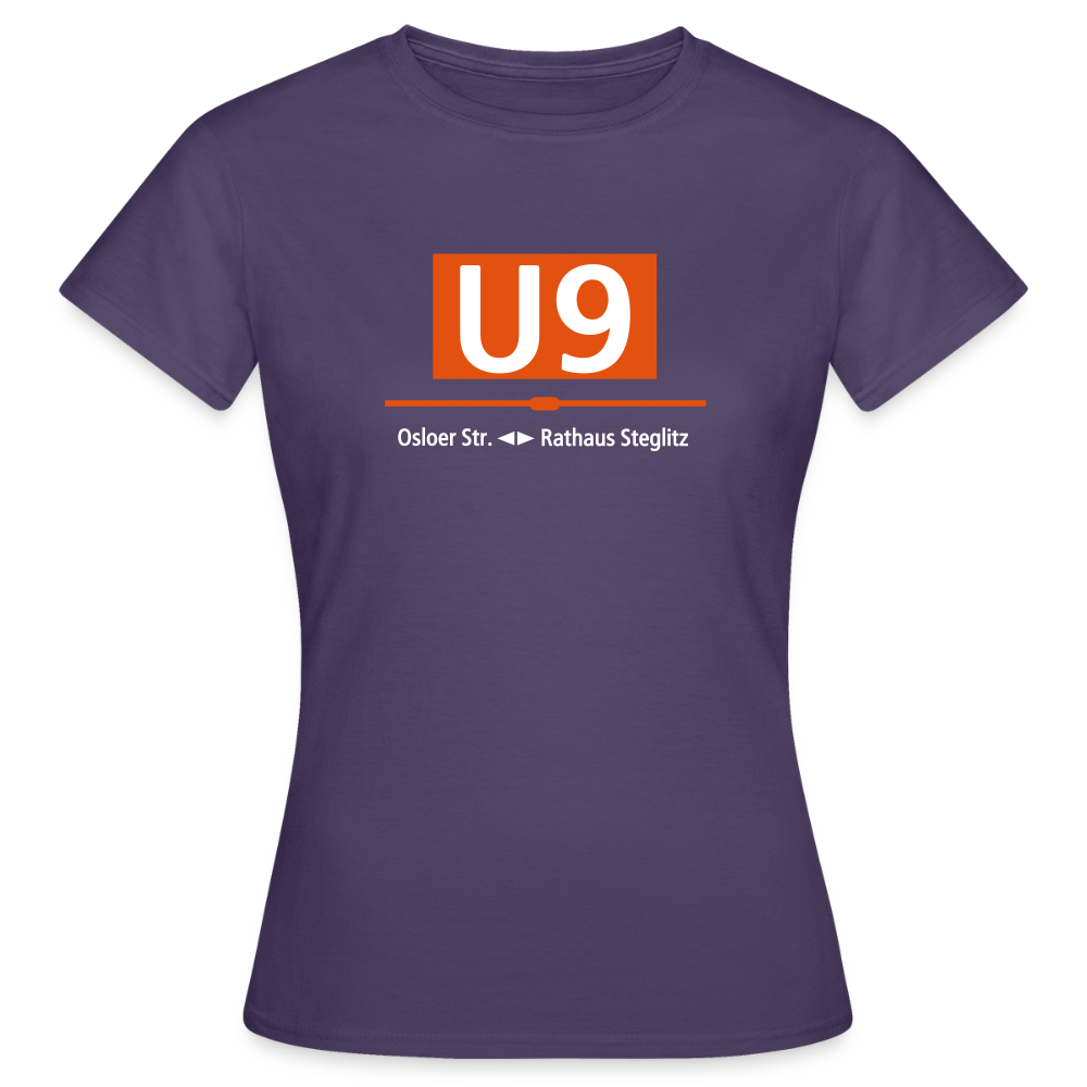 U9 - Frauen Premium T-Shirt - Dunkellila