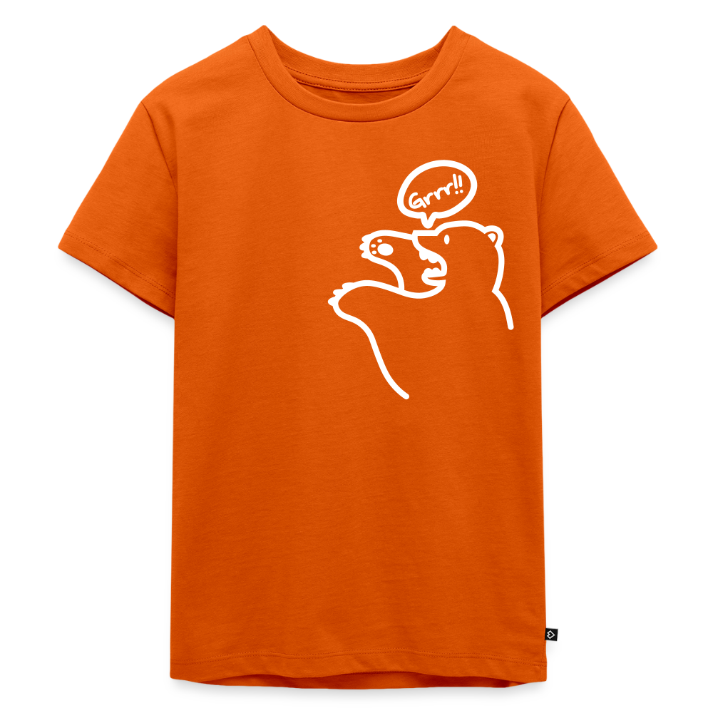 Böser Berliner Bär - Kinder Premium T-Shirt - Orange