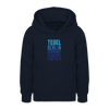 Tegel Planet Earth - Teenager Hoodie - Navy