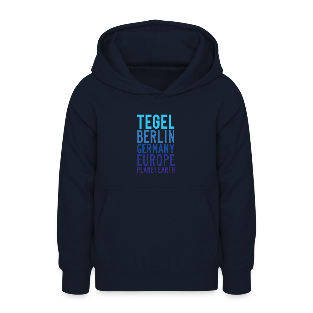 Tegel Planet Earth - Teenager Hoodie - Navy
