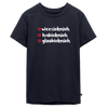 weesicknich, habicknich, gloobicknich - Teenager Premium T-Shirt - Navy