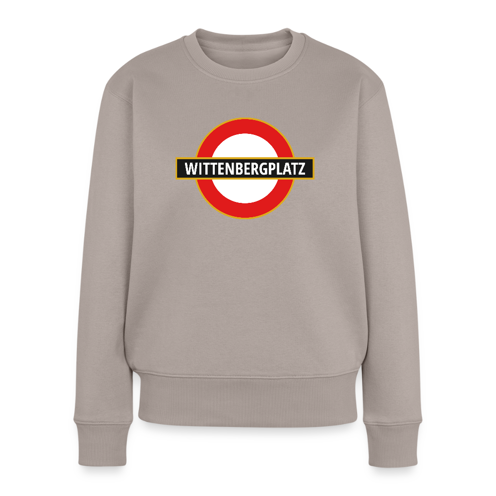 Wittenbergplatz - Frauen Premium Pullover - Taupe