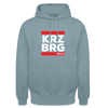 KRZBRG - Unisex Hoodie - Nebelblau