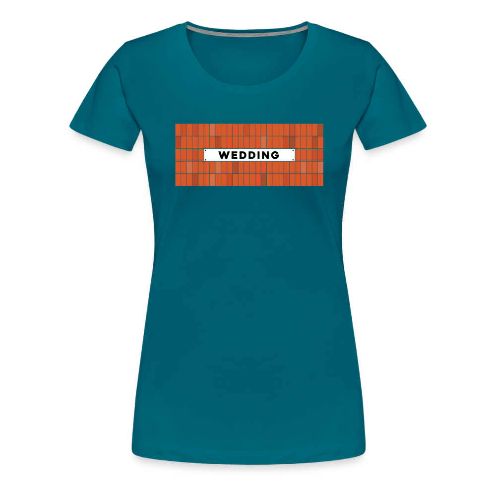 Wedding - Frauen Premium T-Shirt - Divablau