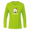 Bärlin - Frauen Sport Langarmshirt - Neongrün