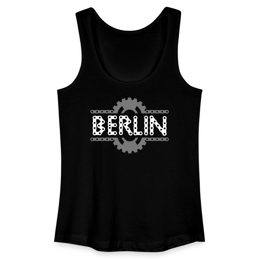 Berliner Fahrradkette - Frauen Bio Tank Top - Schwarz