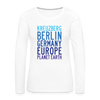Kreuzberg - Planet Earth - Frauen Premium Langarmshirt - Weiß