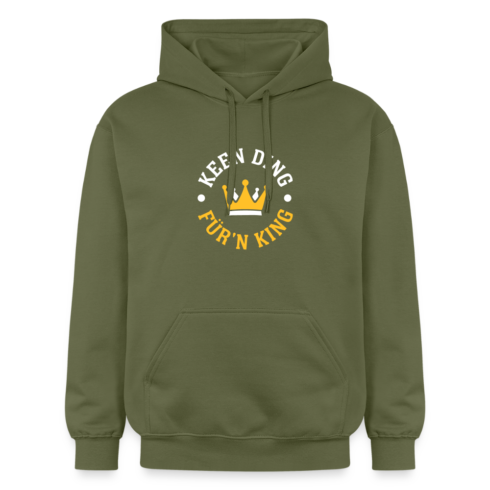 Keen Ding für'n King - Hoodie - Militärgrün