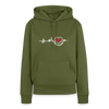 Hauptstadt - Frauen Premium Hoodie - Khaki