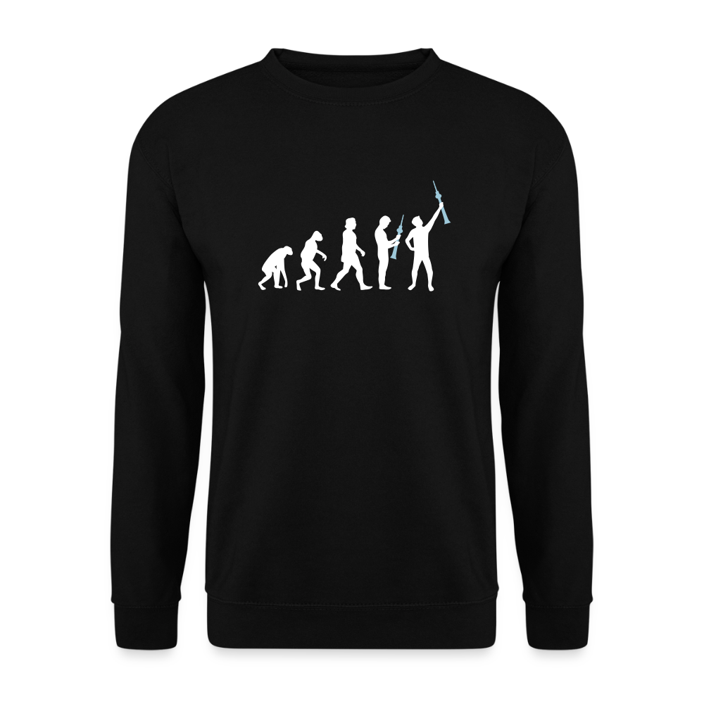Evolution - Unisex Pullover - Schwarz