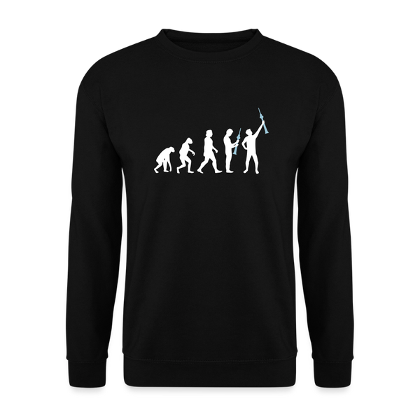 Evolution - Unisex Pullover - Schwarz