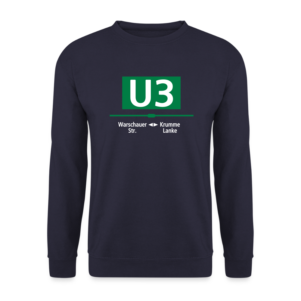 U3 - Unisex Pullover - Navy