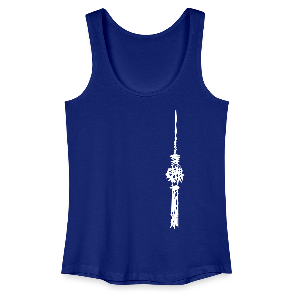 Fernsehturm Zick zack - Frauen Bio Tank Top - Königsblau