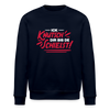 Ick knutsch dir! - Unisex Bio Sweatshirt - Navy