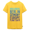 Kreuzberg - Planet Earth - Teenager Premium T-Shirt - Gelb