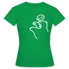 Böser Berliner Bär - Frauen Premium T-Shirt - Kelly Green