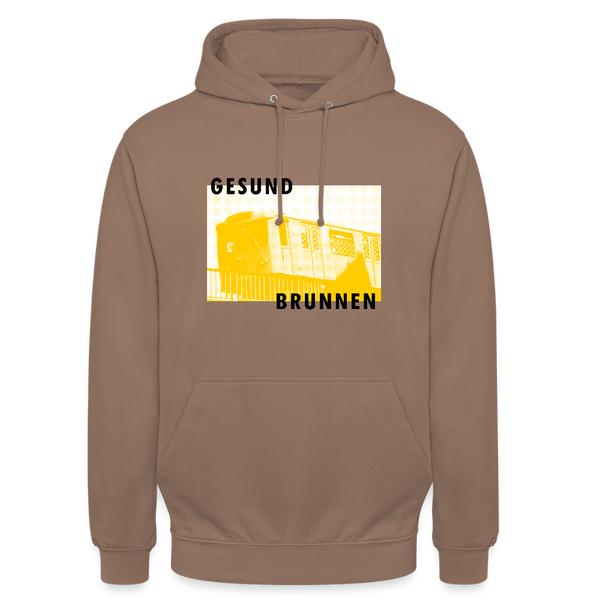 Gesundbrunnen Metro - Unisex Hoodie - Mokka
