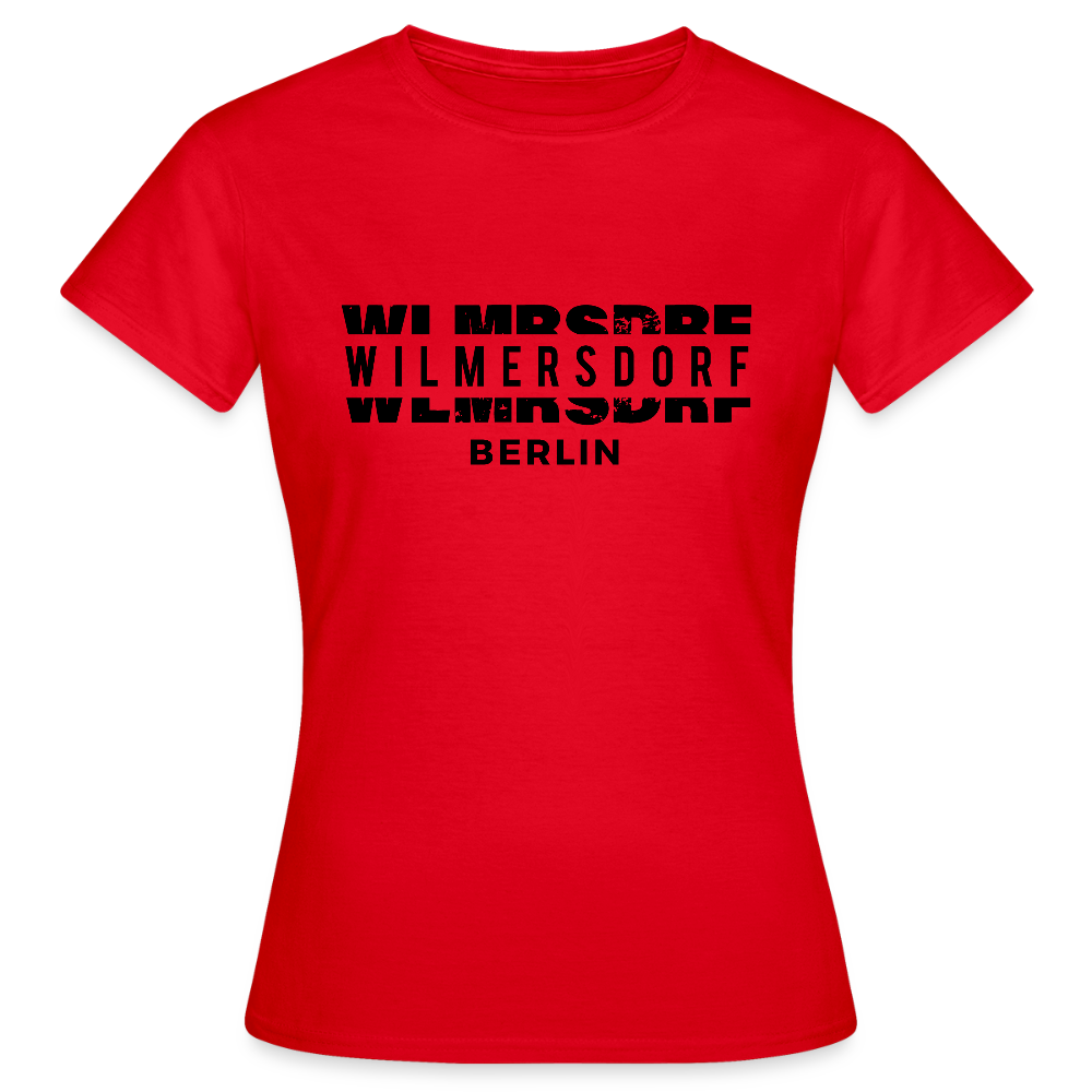 WLMRSDRF - Frauen Premium T-Shirt - Rot