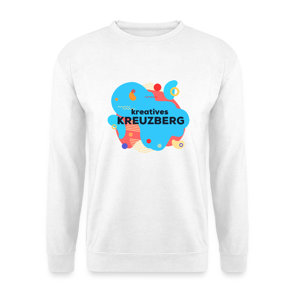 Kreatives Kreuzberg - Unisex Pullover - Weiß
