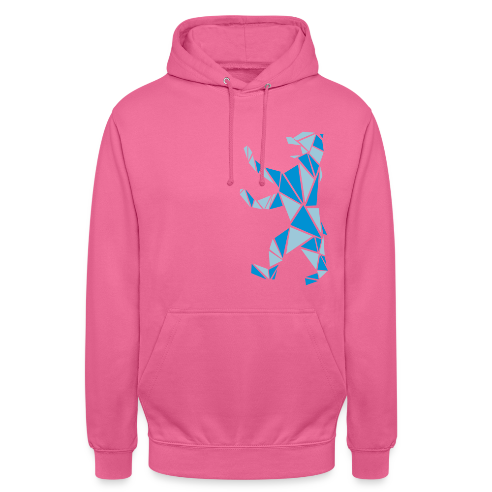 Berliner Bär Geometrie - Unisex Hoodie - Pink