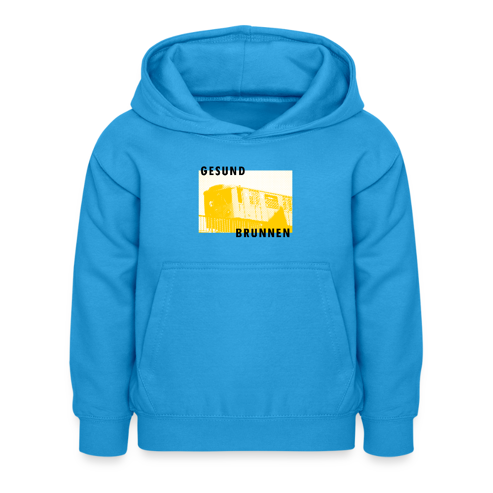 Gesundbrunnen Metro - Kinder Hoodie - Meeresblau