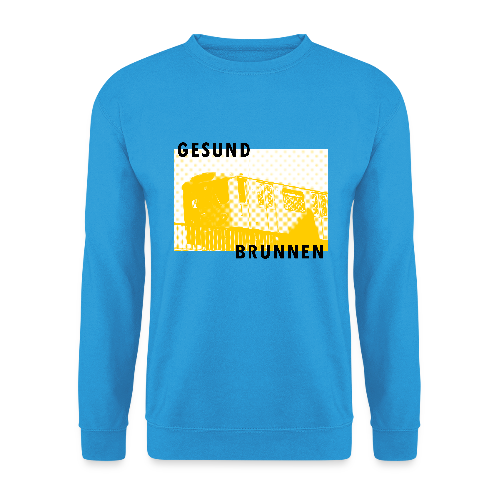 Gesundbrunnen Metro - Unisex Pullover - Meeresblau