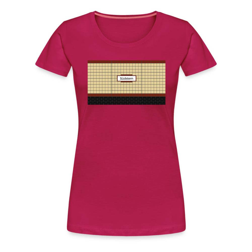 Südstern - Frauen Premium T-Shirt - dunkles Pink